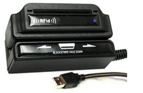 Magnetic Stripe Card and 125 kHz RFID Reader Combo